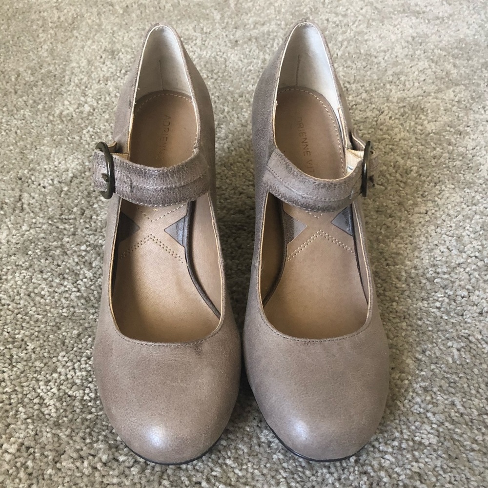 Comfortable thick heels